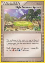 Carte Pokémon: Système à haute pression