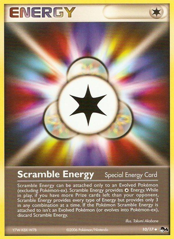 Carte Pokémon: Scramble Energy [Énergie codée]