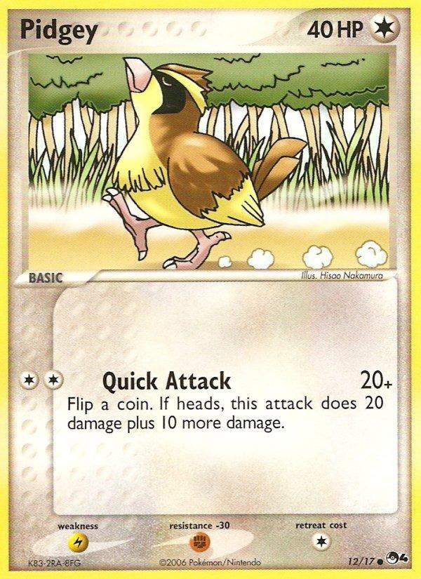 Carte Pokémon: Pidgey [Roucool]