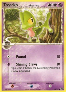 Carte Pokémon: Treecko δ