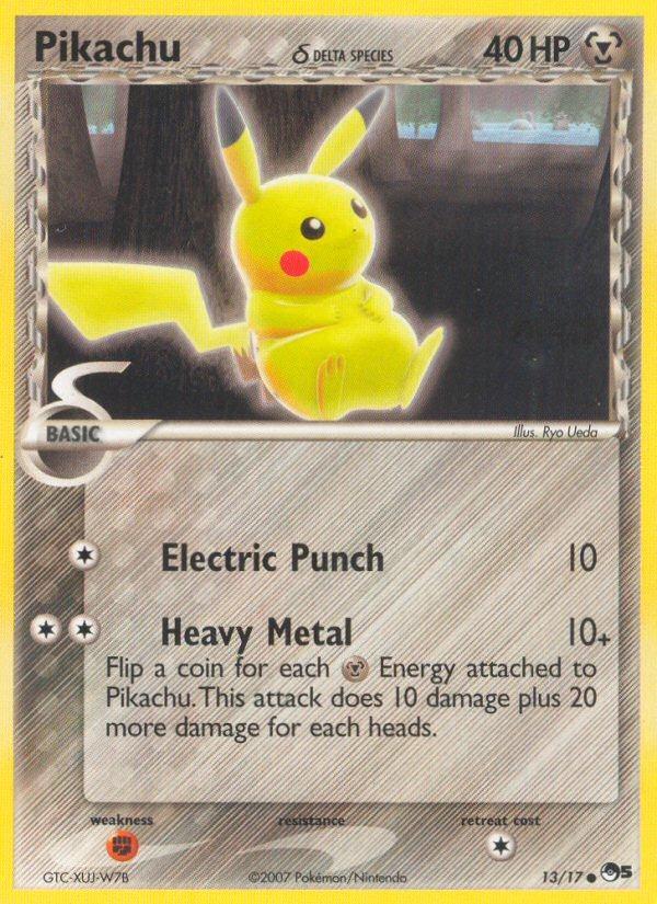 Carte Pokémon: Pikachu δ [Pikachu δ]