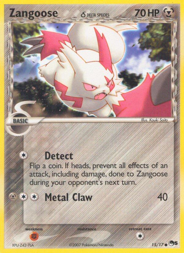 Carte Pokémon: Zangoose δ [Mangriff δ]