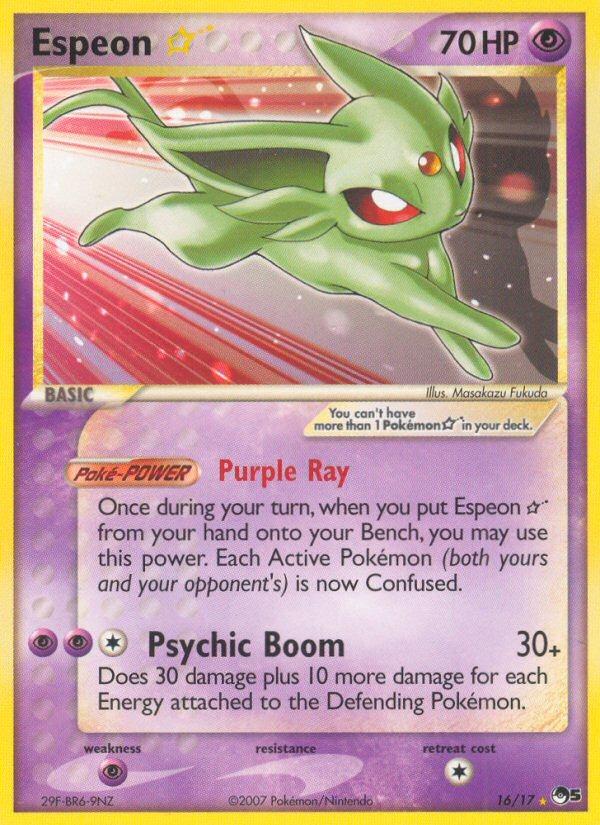 Carte Pokémon: Espeon star [Mentali star]