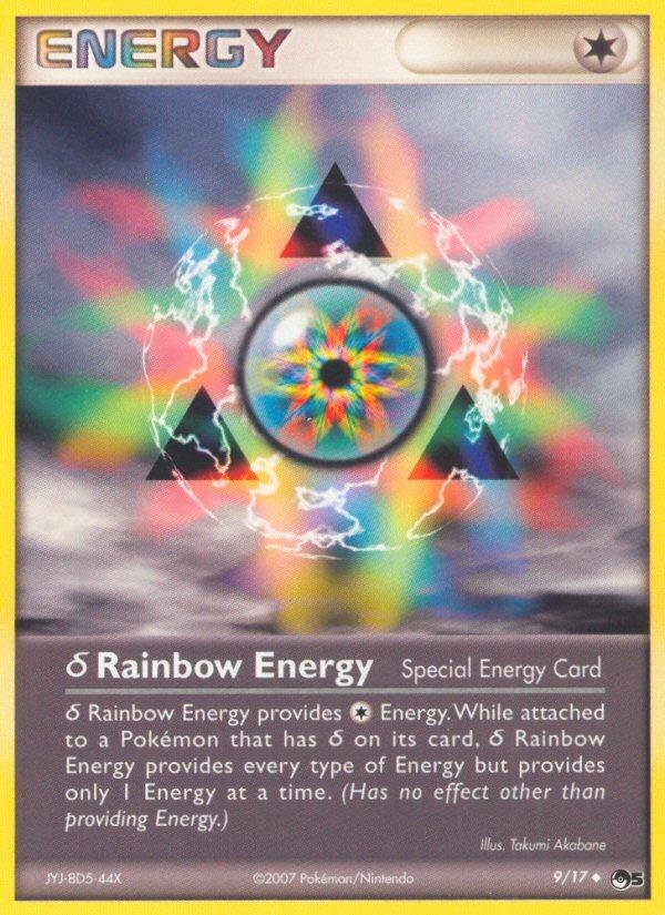 Carte Pokémon: δ Rainbow Energy [Énergie multicolore δ]