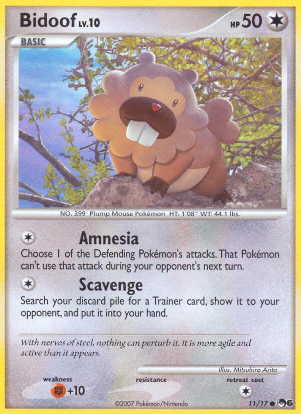 Carte Pokémon: Bidoof [Keunotor]