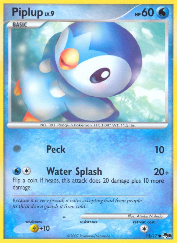 Carte Pokémon: Piplup [Tiplouf]