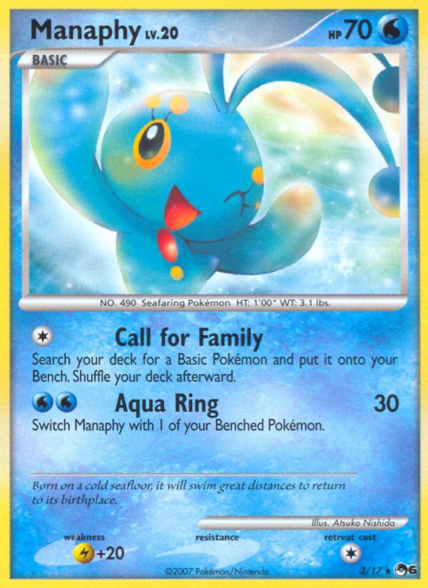 Carte Pokémon: Manaphy [Manaphy]