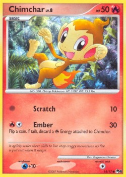 Carte Pokémon: Chimchar