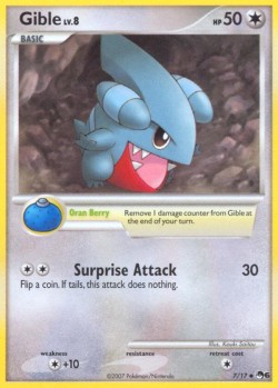 Carte Pokémon: Gible