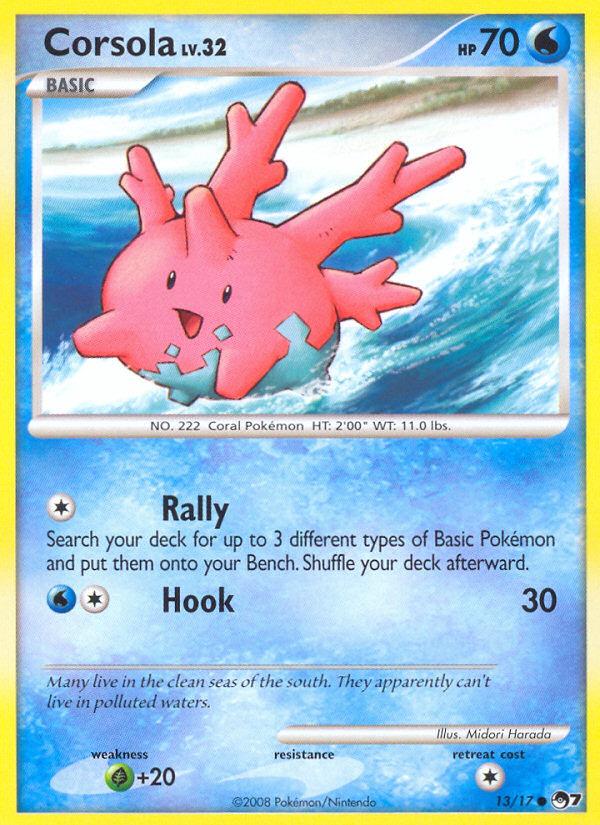 Carte Pokémon: Corsola [Corayon]