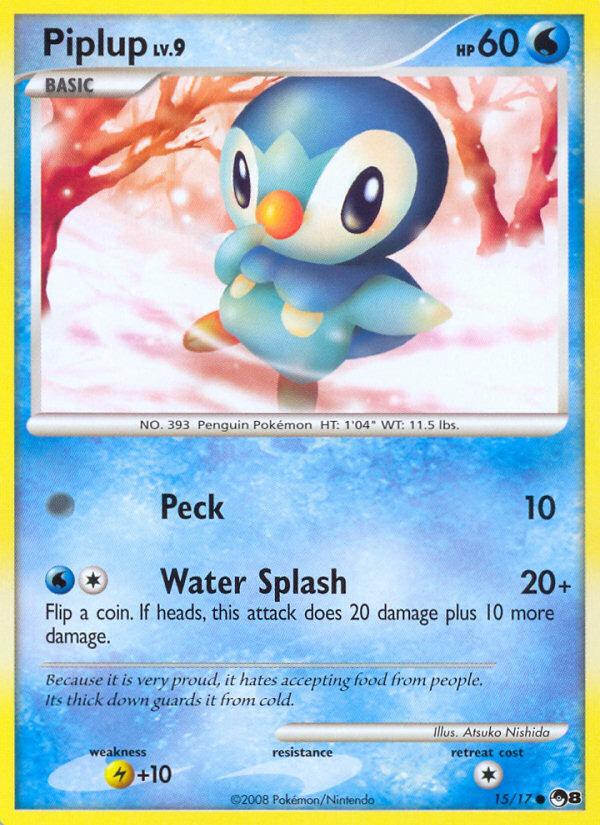 Carte Pokémon: Piplup [Tiplouf]