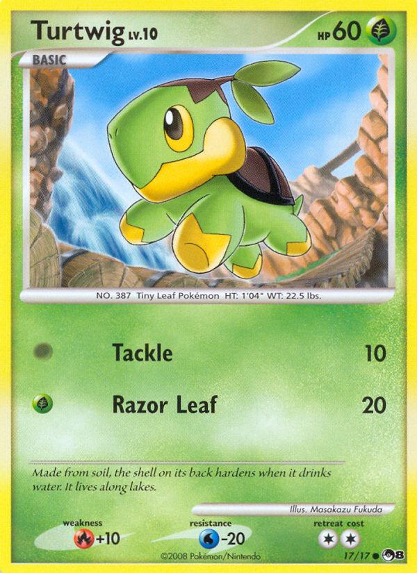 Carte Pokémon: Turtwig [Tortipouss]