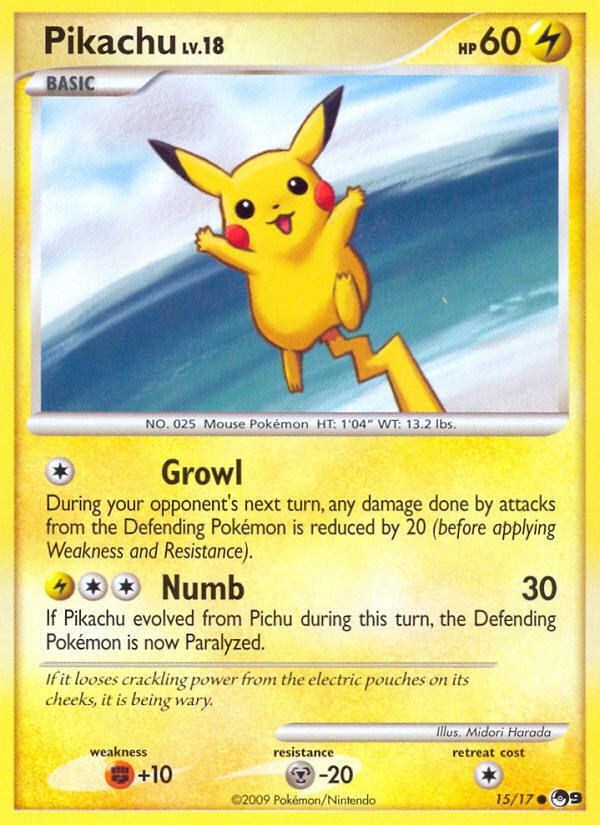 Carte Pokémon: Pikachu [Pikachu]