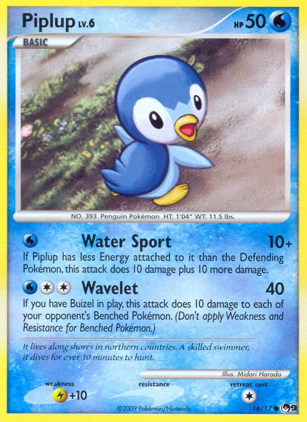 Carte Pokémon: Piplup [Tiplouf]