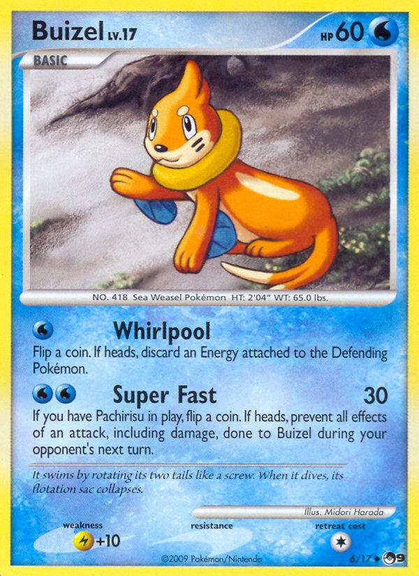 Carte Pokémon: Buizel [Mustébouée]