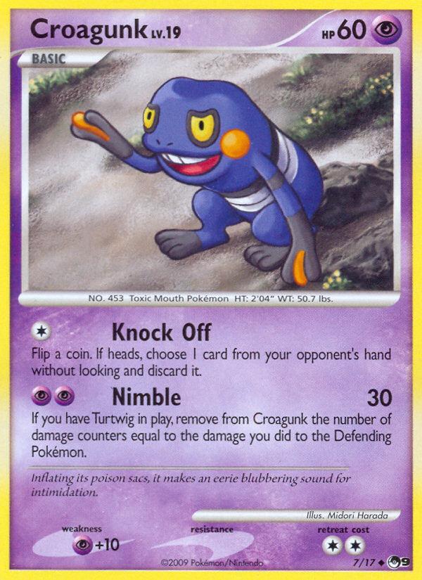 Carte Pokémon: Croagunk [Cradopaud]