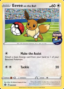 Carte Pokémon: Eevee on the Ball