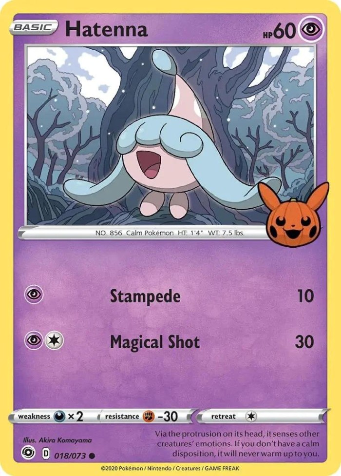 Carte Pokémon: Hatenna [Bibichut]