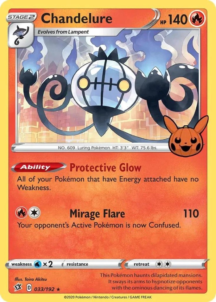 Carte Pokémon: Chandelure [Lugulabre]