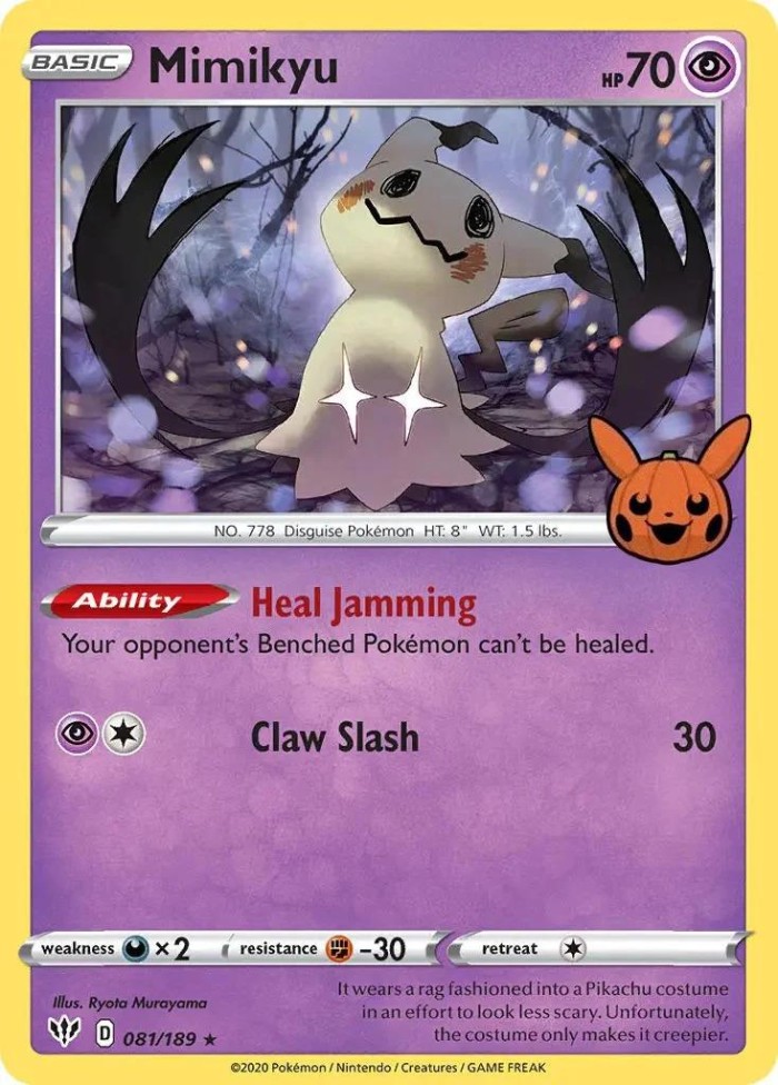 Carte Pokémon: Mimikyu [Mimiqui]