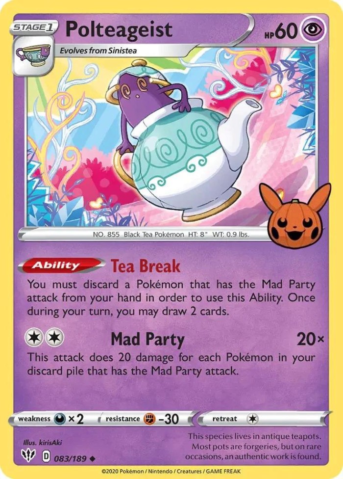 Carte Pokémon: Polteageist [Polthégeist]