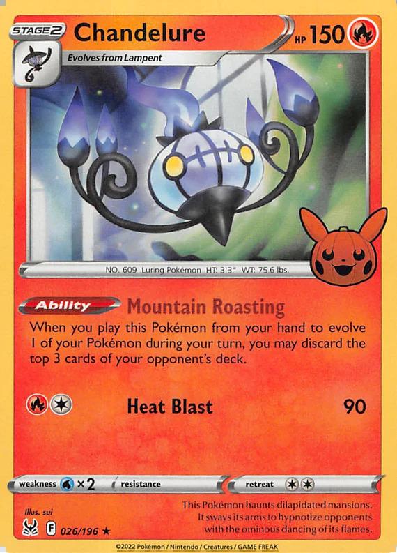 Carte Pokémon: Chandelure [Lugulabre]