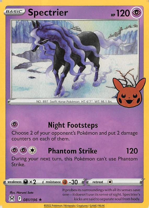 Carte Pokémon: Spectrier [Spectreval]