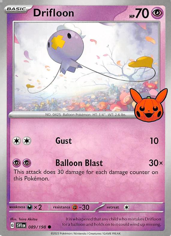 Carte Pokémon: Drifloon [Baudrive]