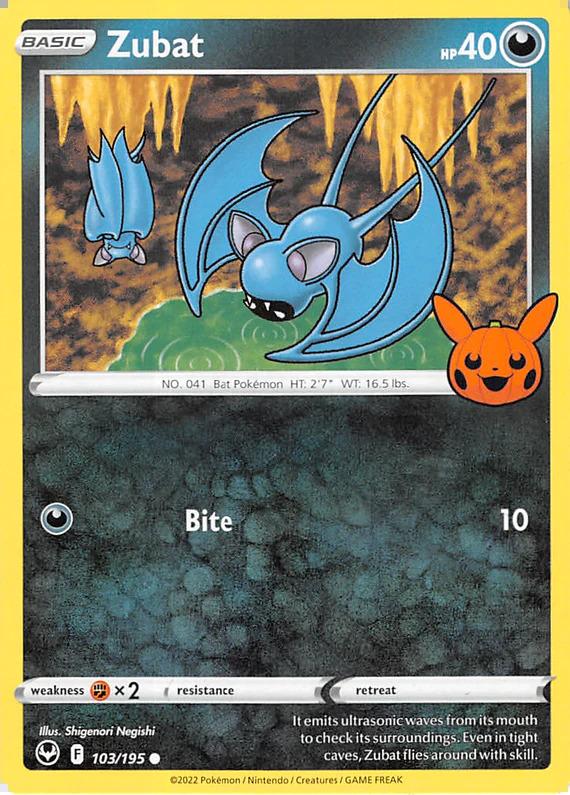 Carte Pokémon: Zubat [Nosferapti]