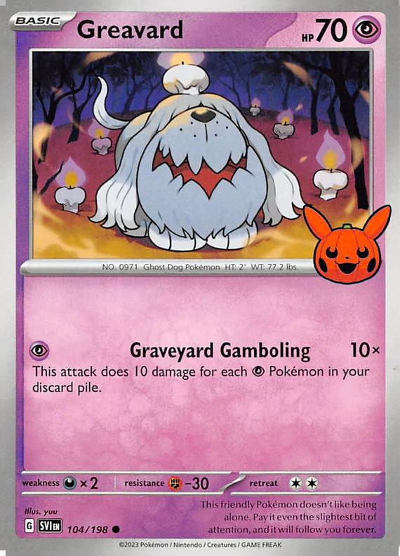 Carte Pokémon: Greavard [Toutombe]