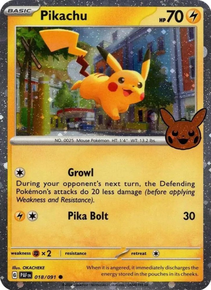 Carte Pokémon: Pikachu [Pikachu]