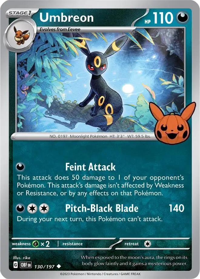 Carte Pokémon: Umbreon [Noctali]