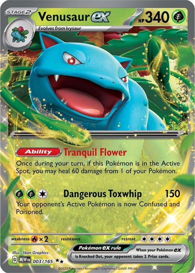 Carte Pokémon: Venusaur ex [Florizarre ex]