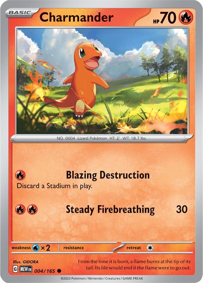 Carte Pokémon: Charmander [Salamèche]