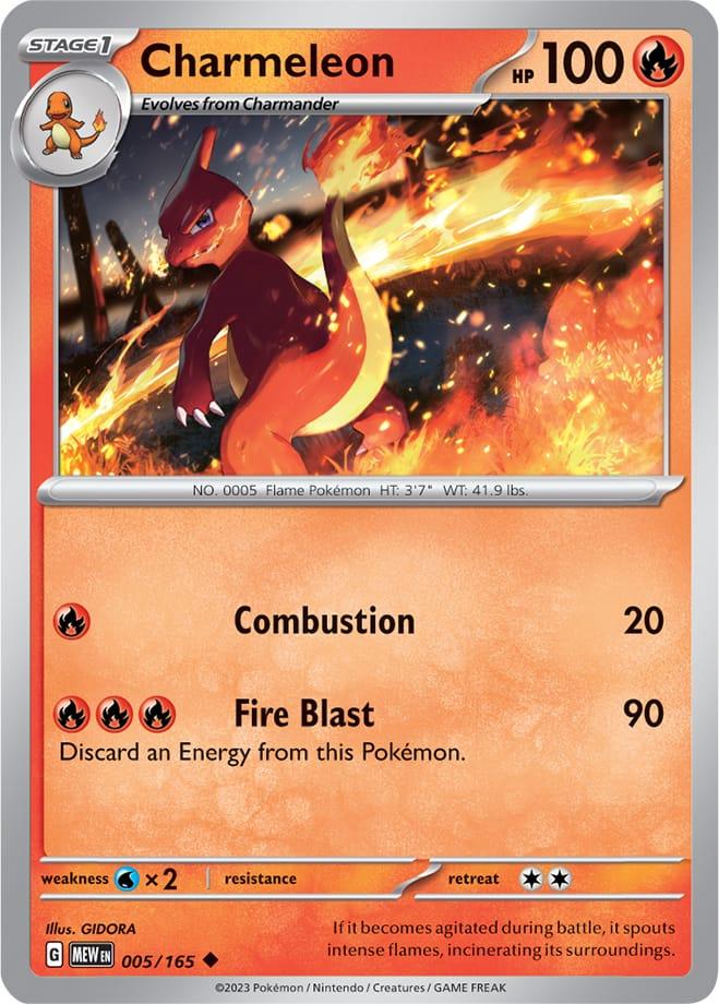 Carte Pokémon: Charmeleon [Reptincel]