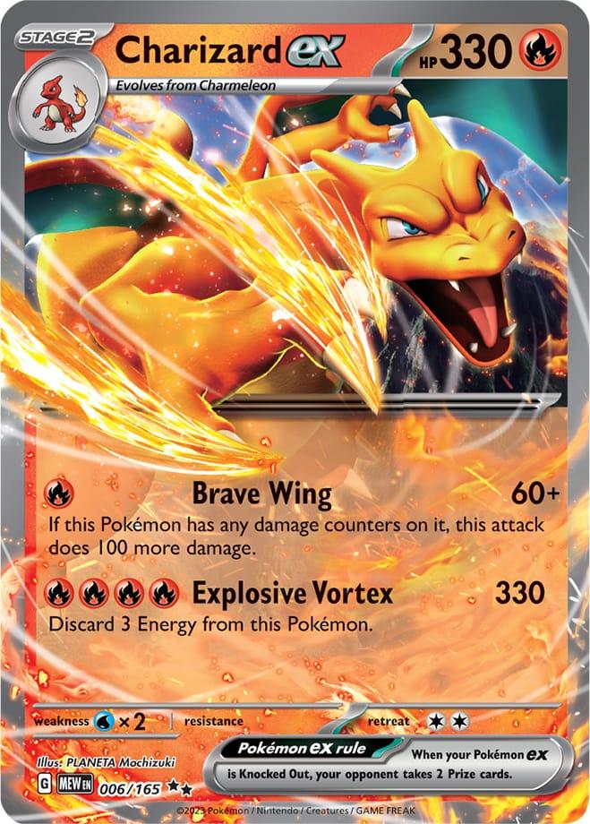 Carte Pokémon: Charizard ex [Dracaufeu ex]