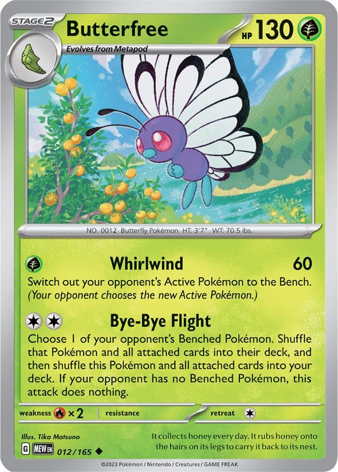 Carte Pokémon: Butterfree [Papilusion]