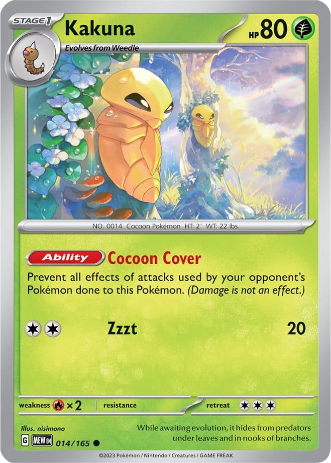 Carte Pokémon: Kakuna [Coconfort]