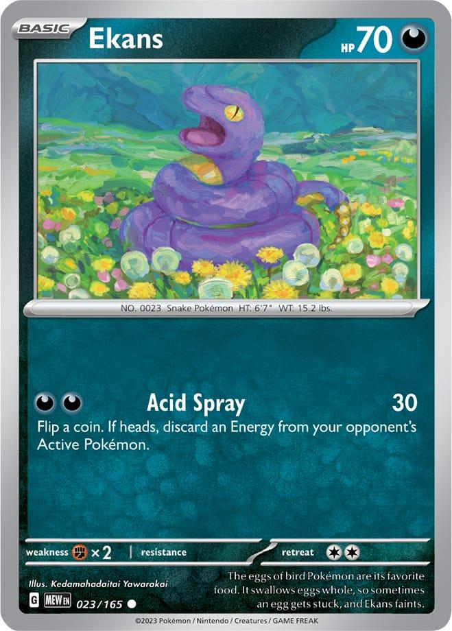 Carte Pokémon: Ekans [Abo]