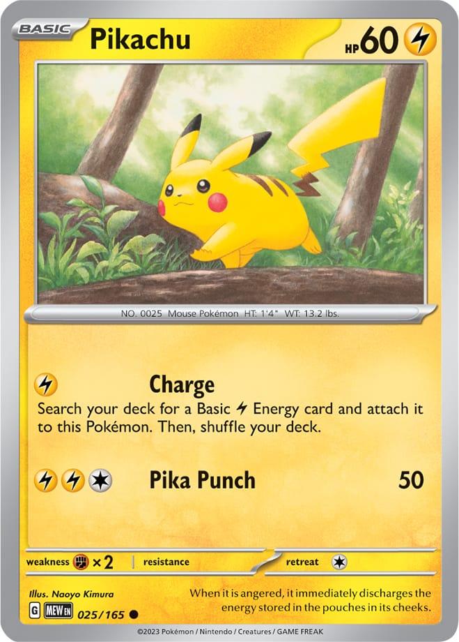 Carte Pokémon: Pikachu [Pikachu]