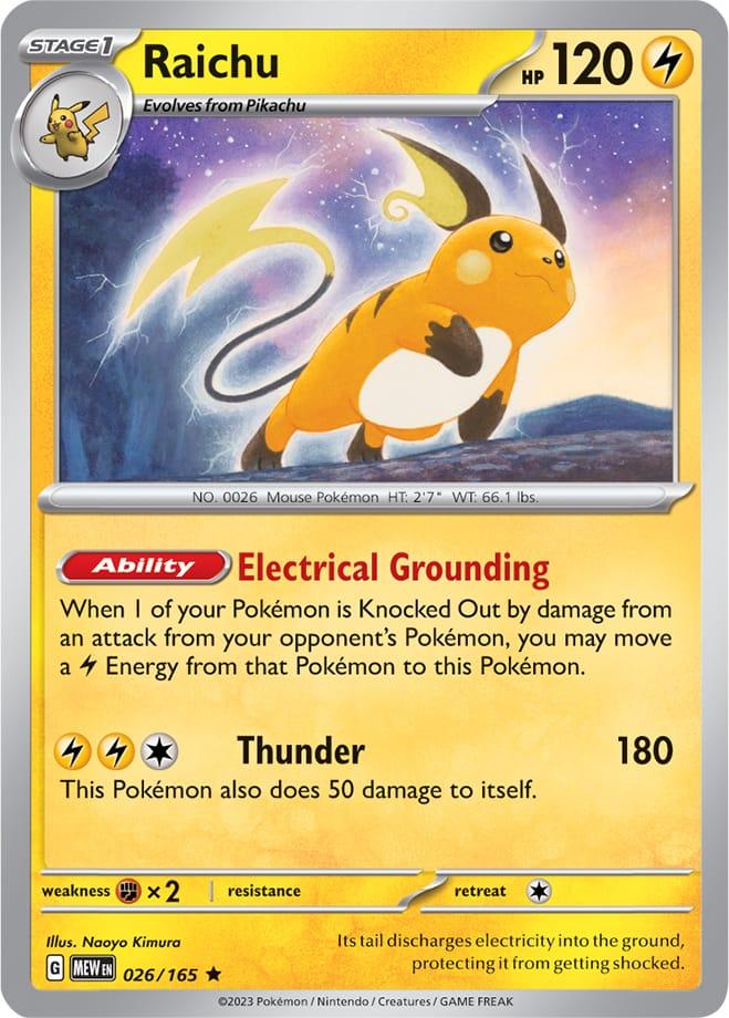 Carte Pokémon: Raichu [Raichu]