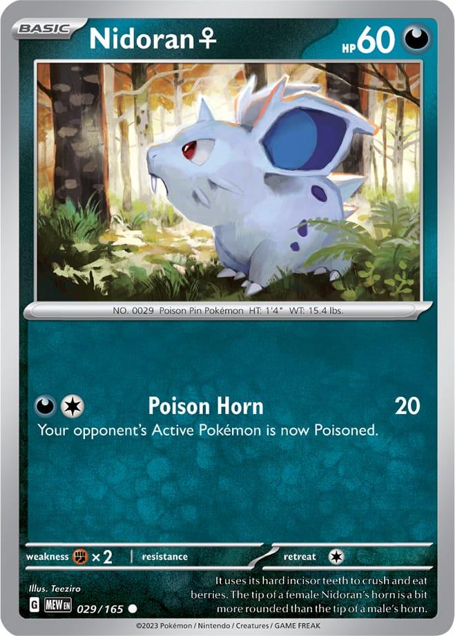 Carte Pokémon: Nidoran♀ [Nidoran♀]