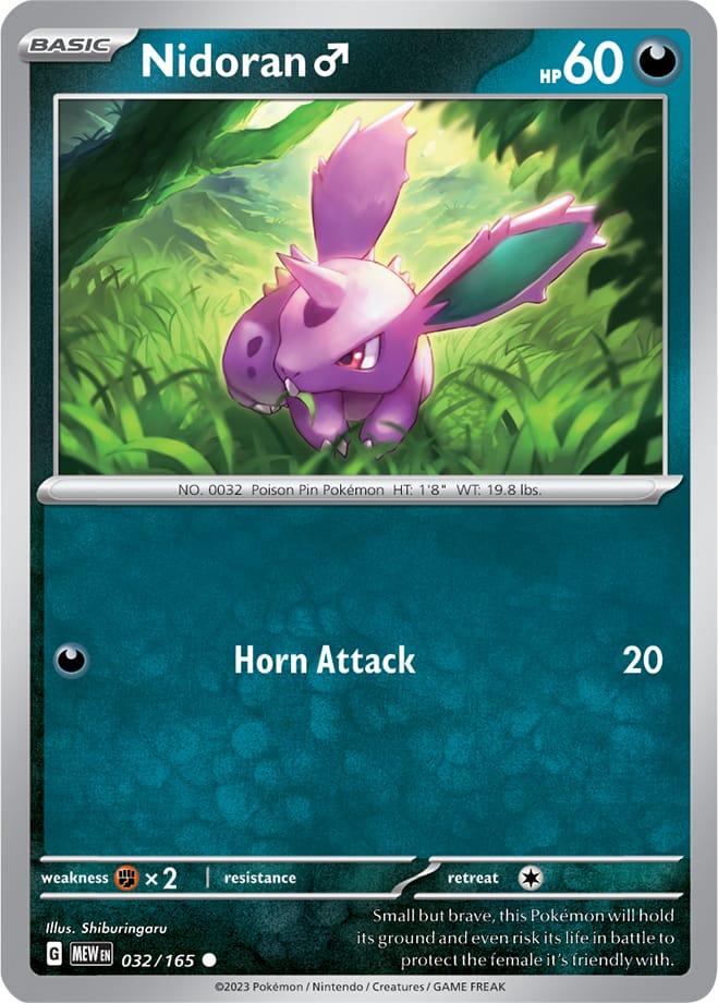 Carte Pokémon: Nidoran♂ [Nidoran♂]