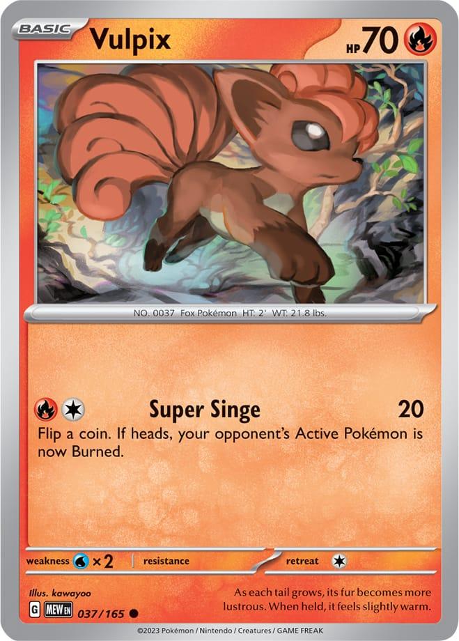 Carte Pokémon: Vulpix [Goupix]