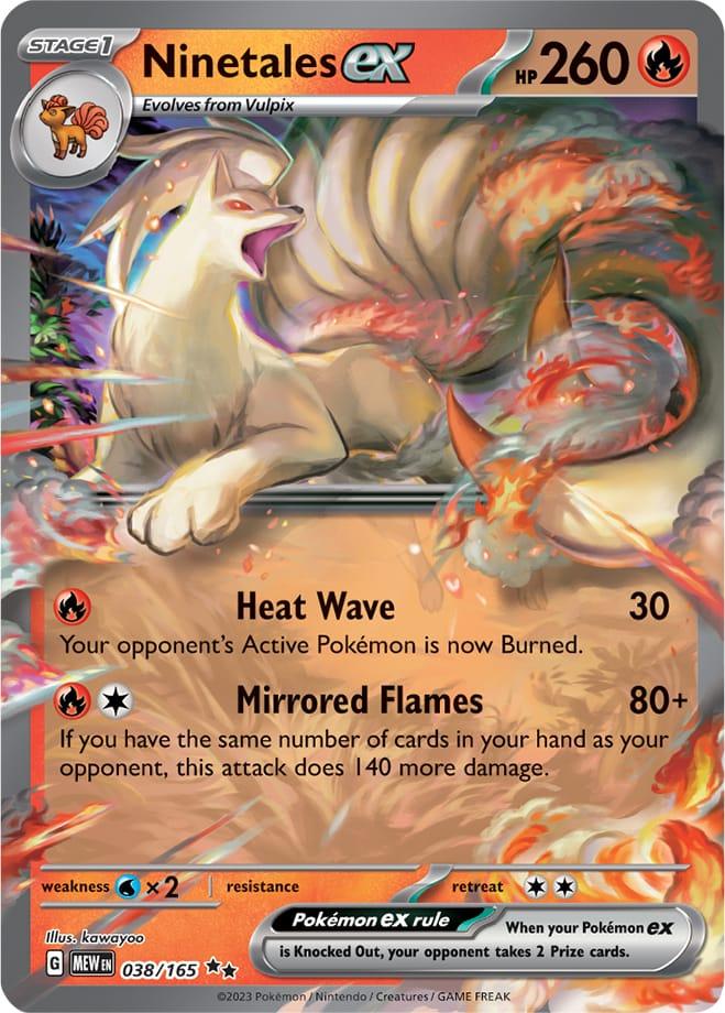 Carte Pokémon: Ninetales ex [Feunard ex]