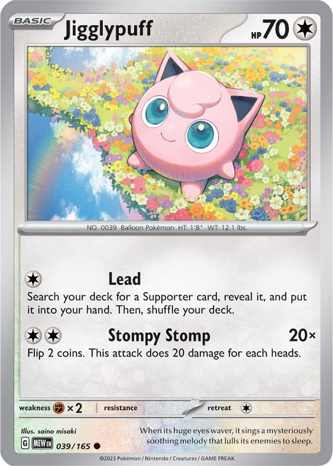 Carte Pokémon: Jigglypuff [Rondoudou]