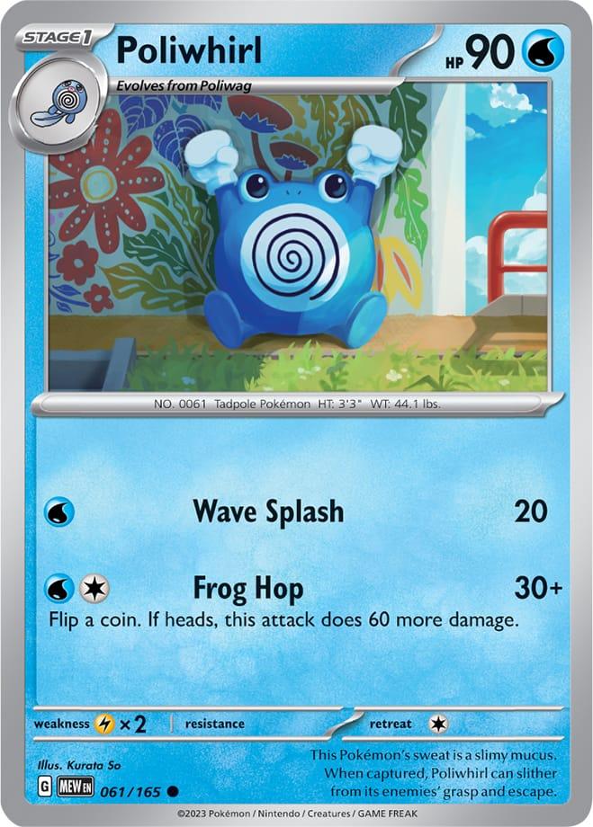 Carte Pokémon: Poliwhirl [Têtarte]