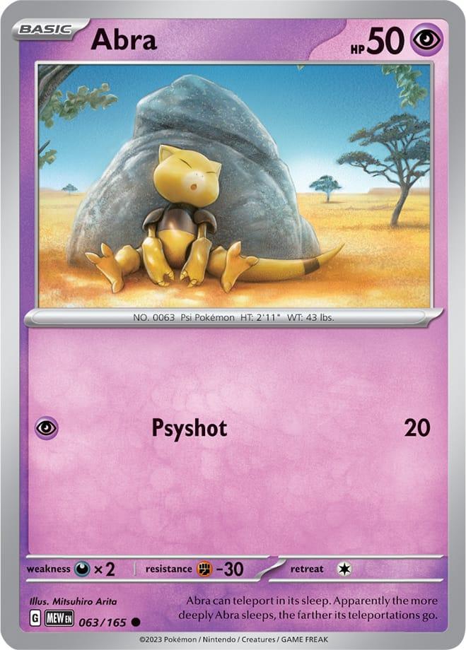 Carte Pokémon: Abra [Abra]