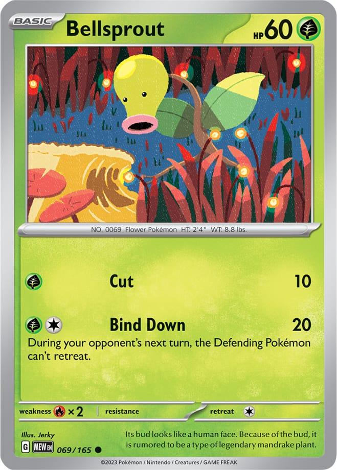 Carte Pokémon: Bellsprout [Chétiflor]