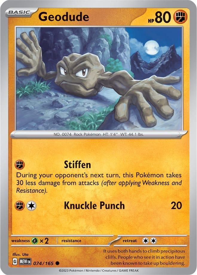 Carte Pokémon: Geodude [Racaillou]